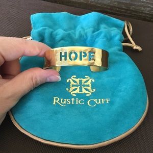 NWOT HOPE Bangle- Rustic Cuff